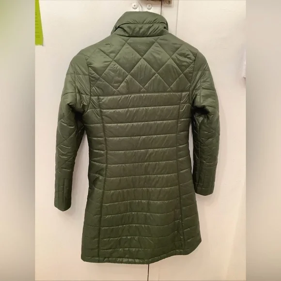 Patagonia Radalie Insulated Parka Industrial Green Puffer Quilted XS​ - Picture 7 of 10